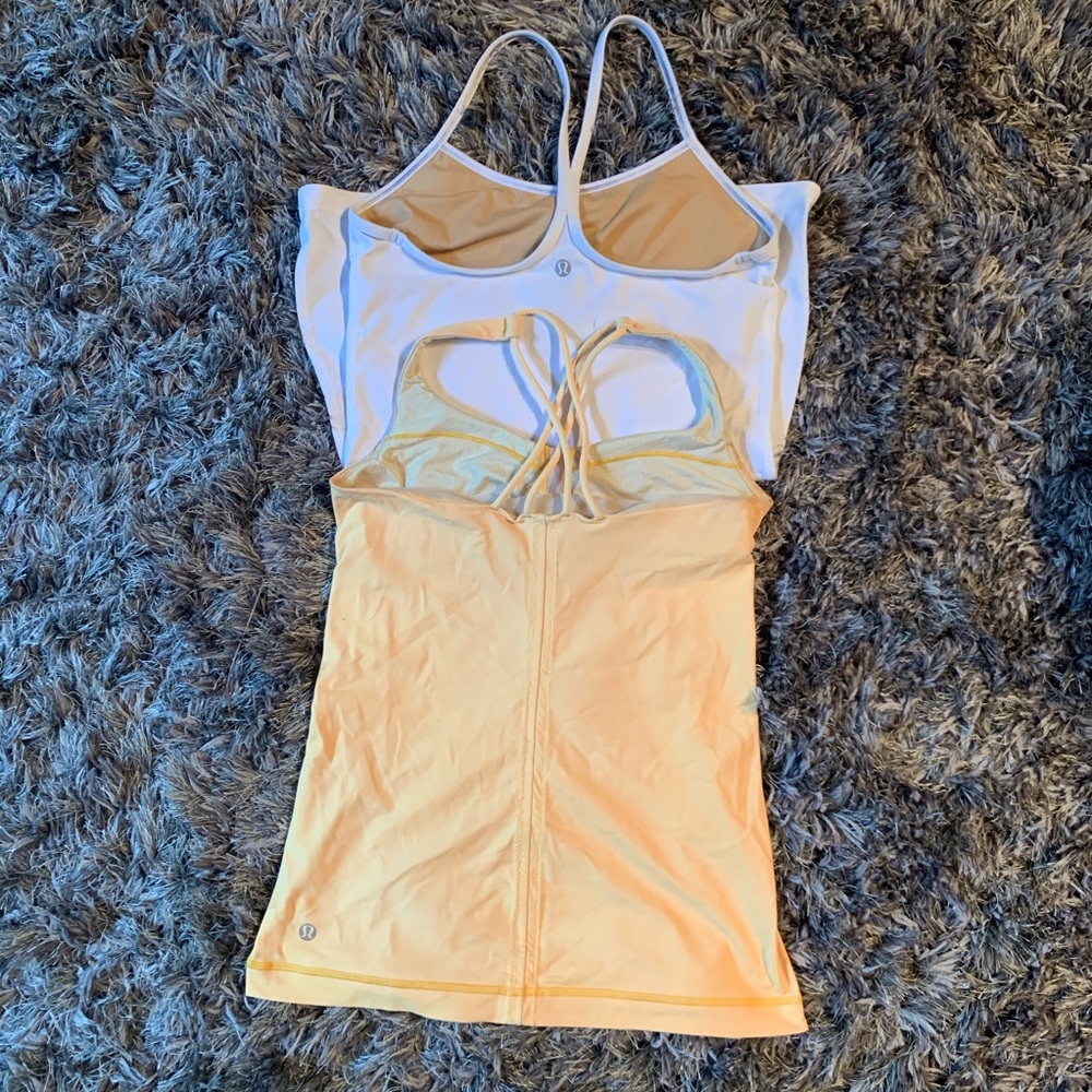 Two Lululemon Athletic Tops